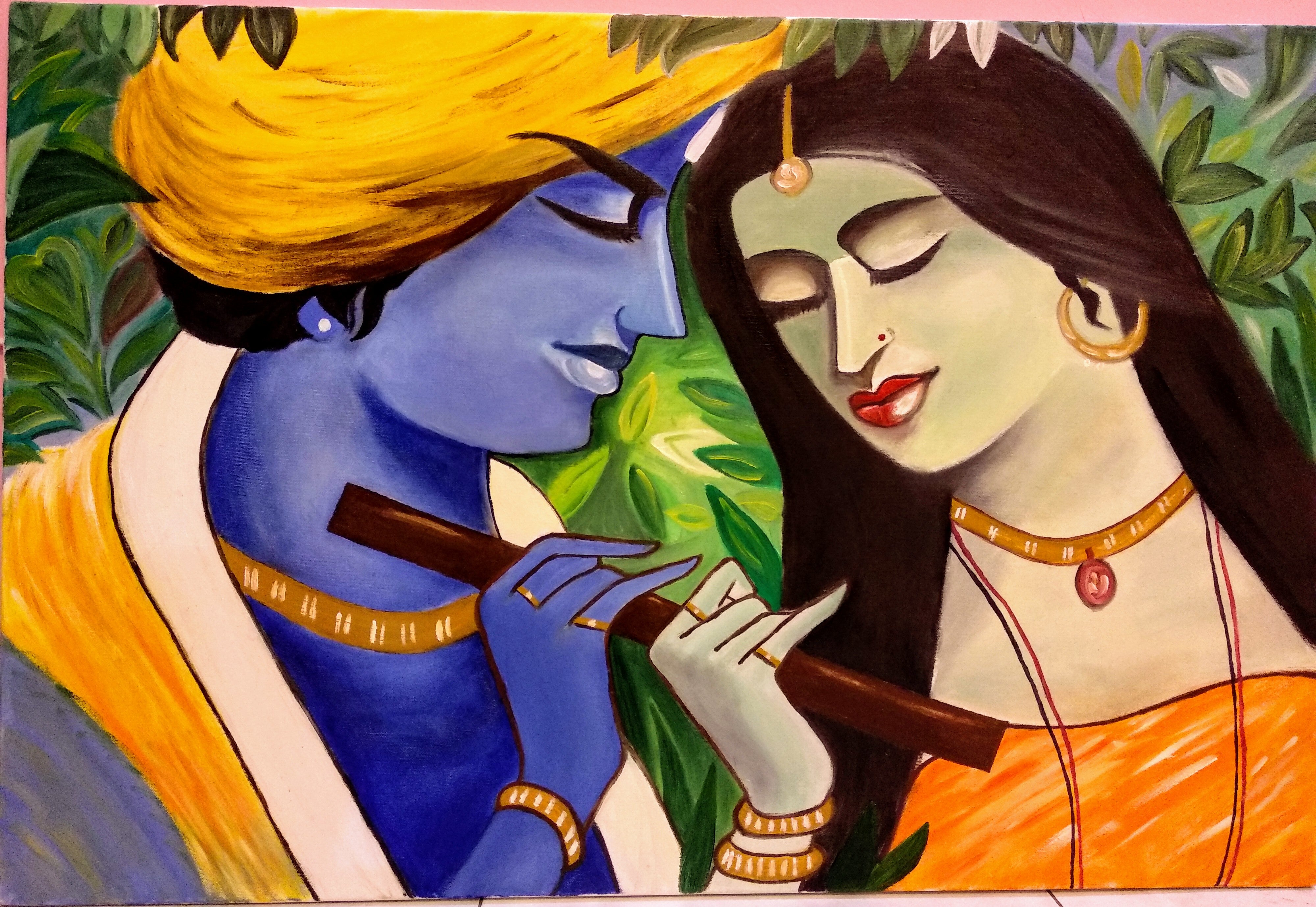 My Artwork - Radha-Krishna - Wattpad