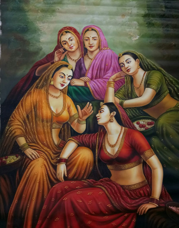 Rajasthani ladies by artoholic