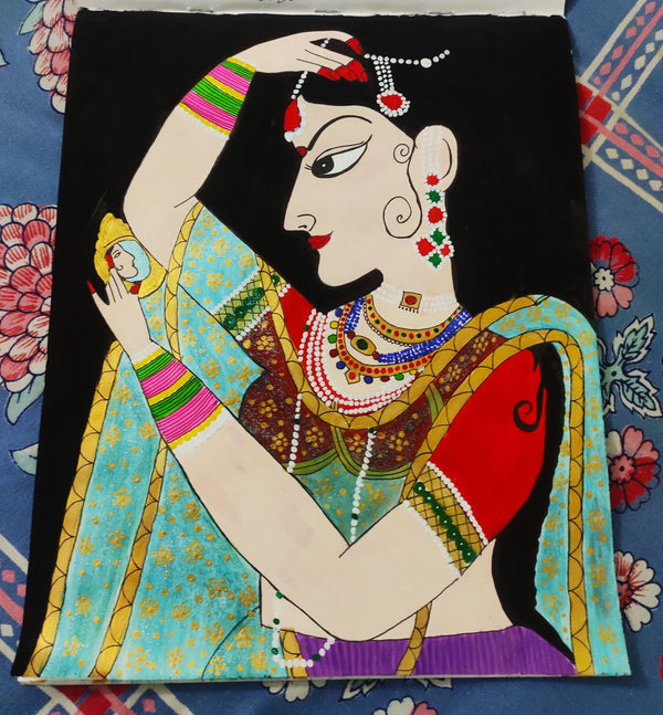 Rajasthani MiÃ±iÃ¥ture painting