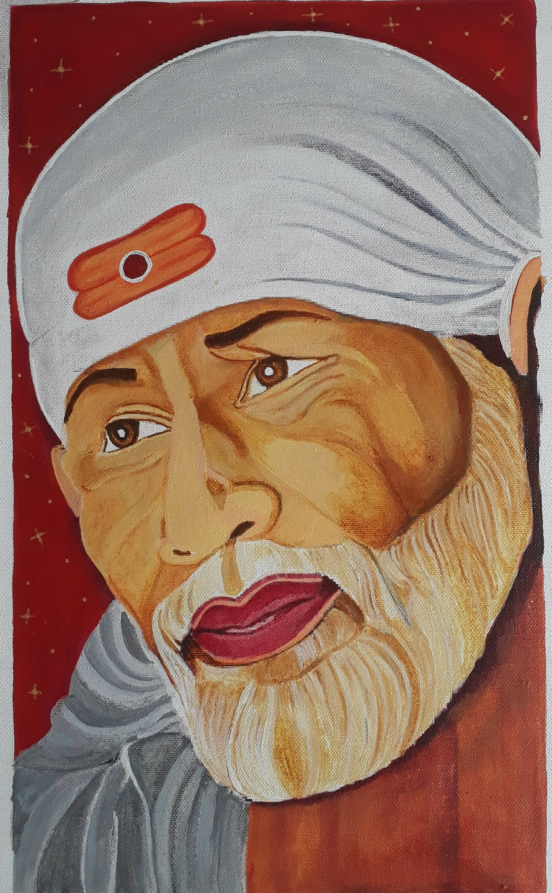 God Sai Baba Drawing || Color pencil Sketch - YouTube