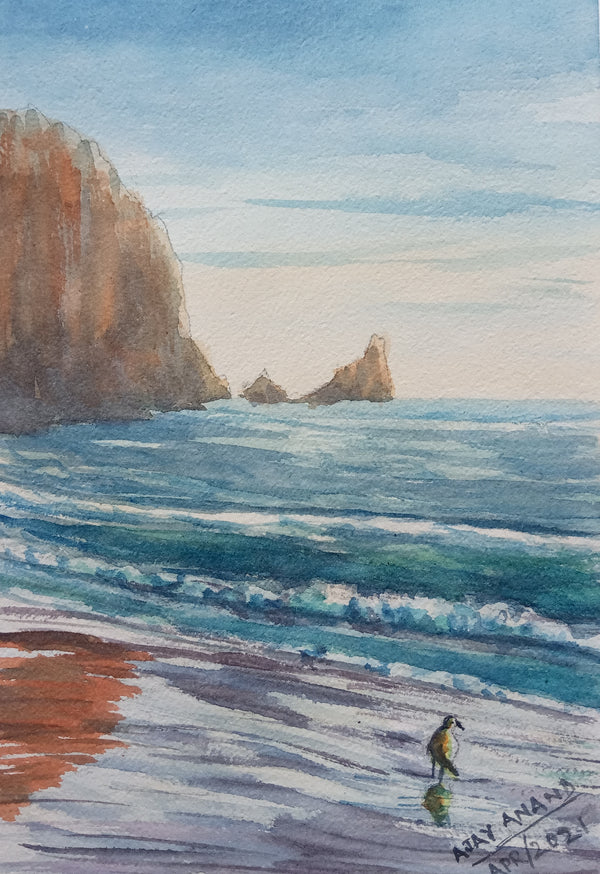 Seascape in Watercolor