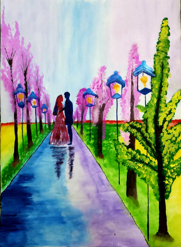 Spring love painting