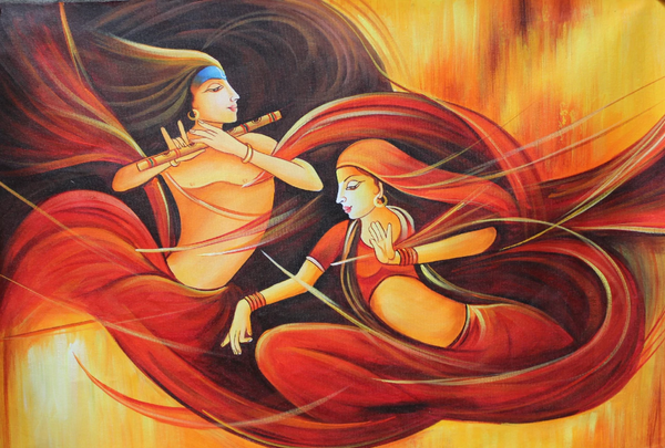 The divine radha krishna-01