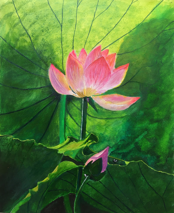 The Lotus Series- Painting 5