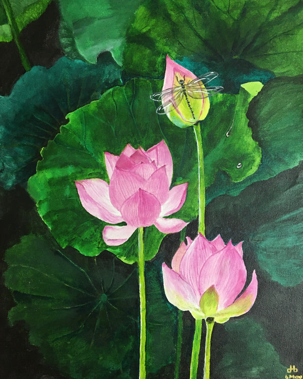 The Lotus Series - Painting 6