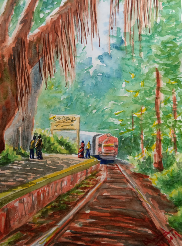 Train in Jungle