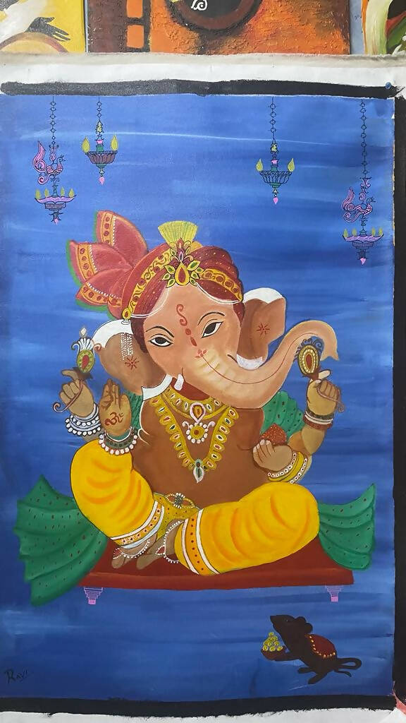 Ganesh Canvas