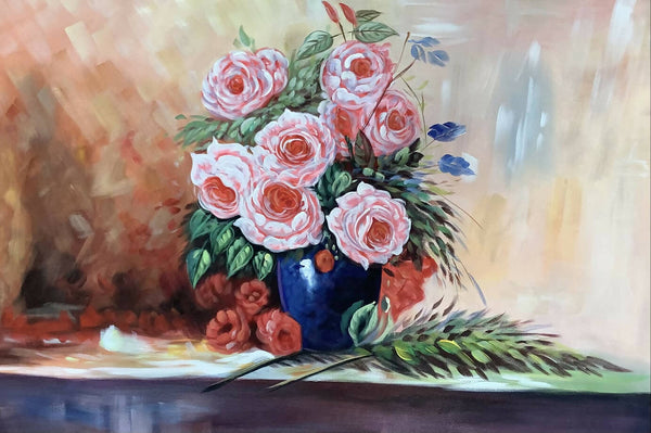 Rose flowers painting