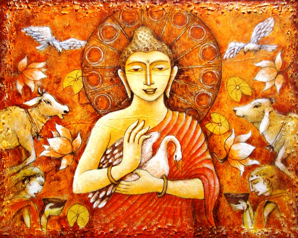 Lord Buddha Painting-III