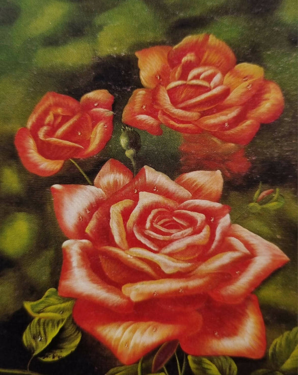 Rose flowers painting online