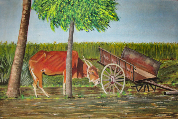 Village Bullock cart