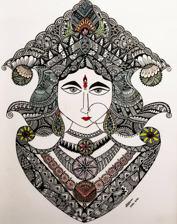 A3 - Divine Durga Mandala