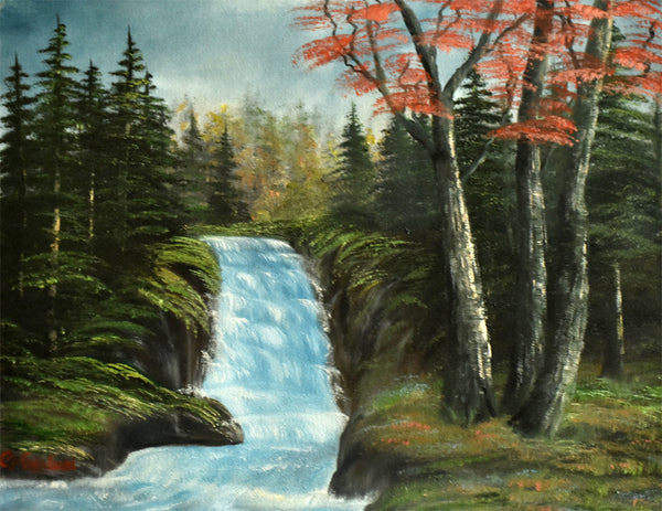 Waterfall in Forest series 2