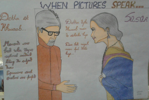 When Picture speaks(Amitabh and Rekha)