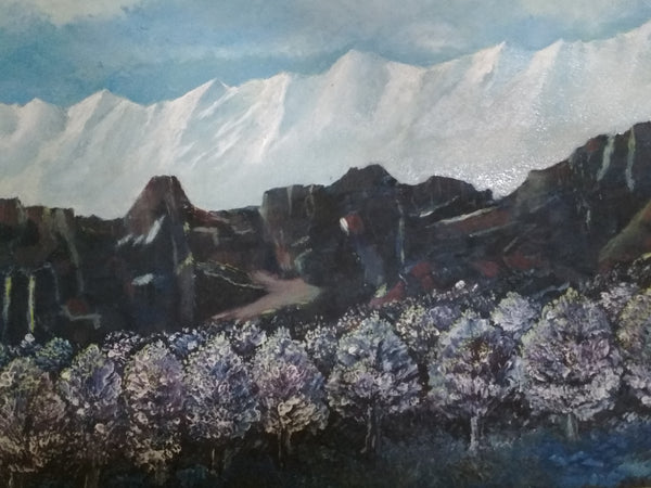 Winter blossom Landscape