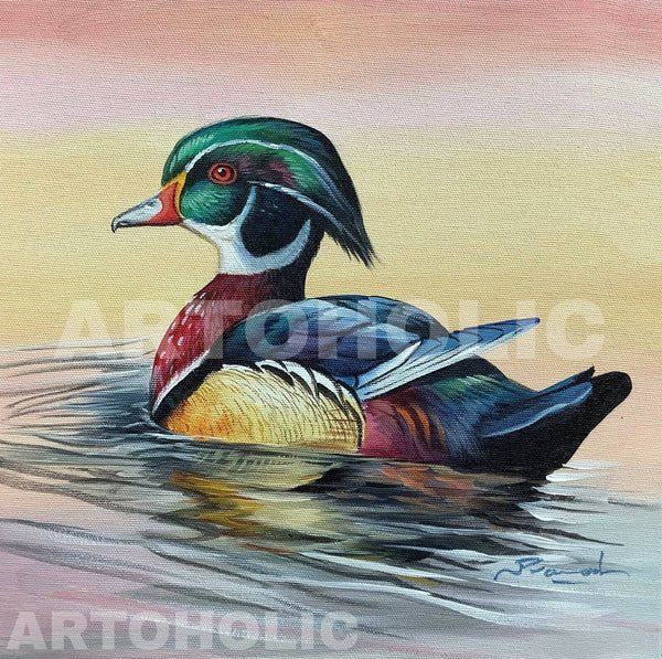 Duck painting