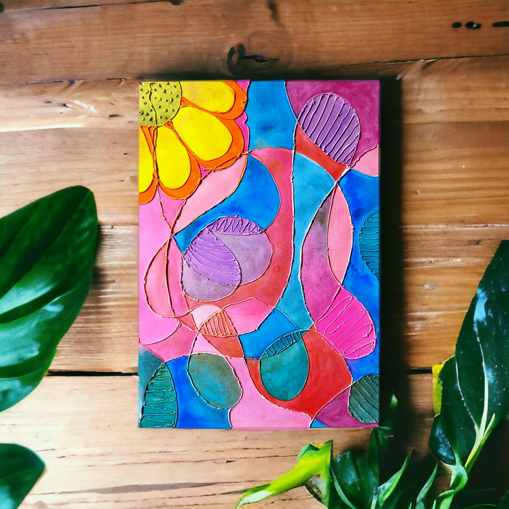 Abstract Floral Artwork