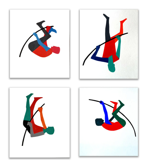 Spread Your Wings ( Set Of 4 Paintings ) 9*10 each