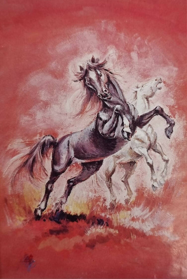 Running horses painting vastu